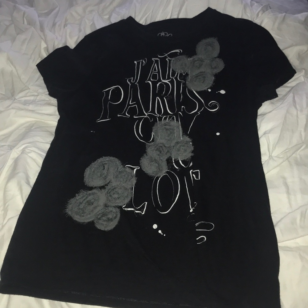 Old navy Paris city of love t shirt medium